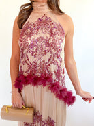 Jaya Printed Tier Maxi Dress - Swoon Boutique New Orleans
