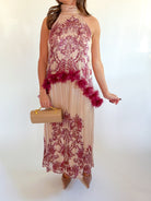 Jaya Printed Tier Maxi Dress - Swoon Boutique New Orleans