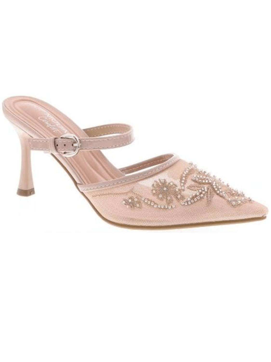 Jensen Mesh Embellished Heel - Swoon Boutique New Orleans