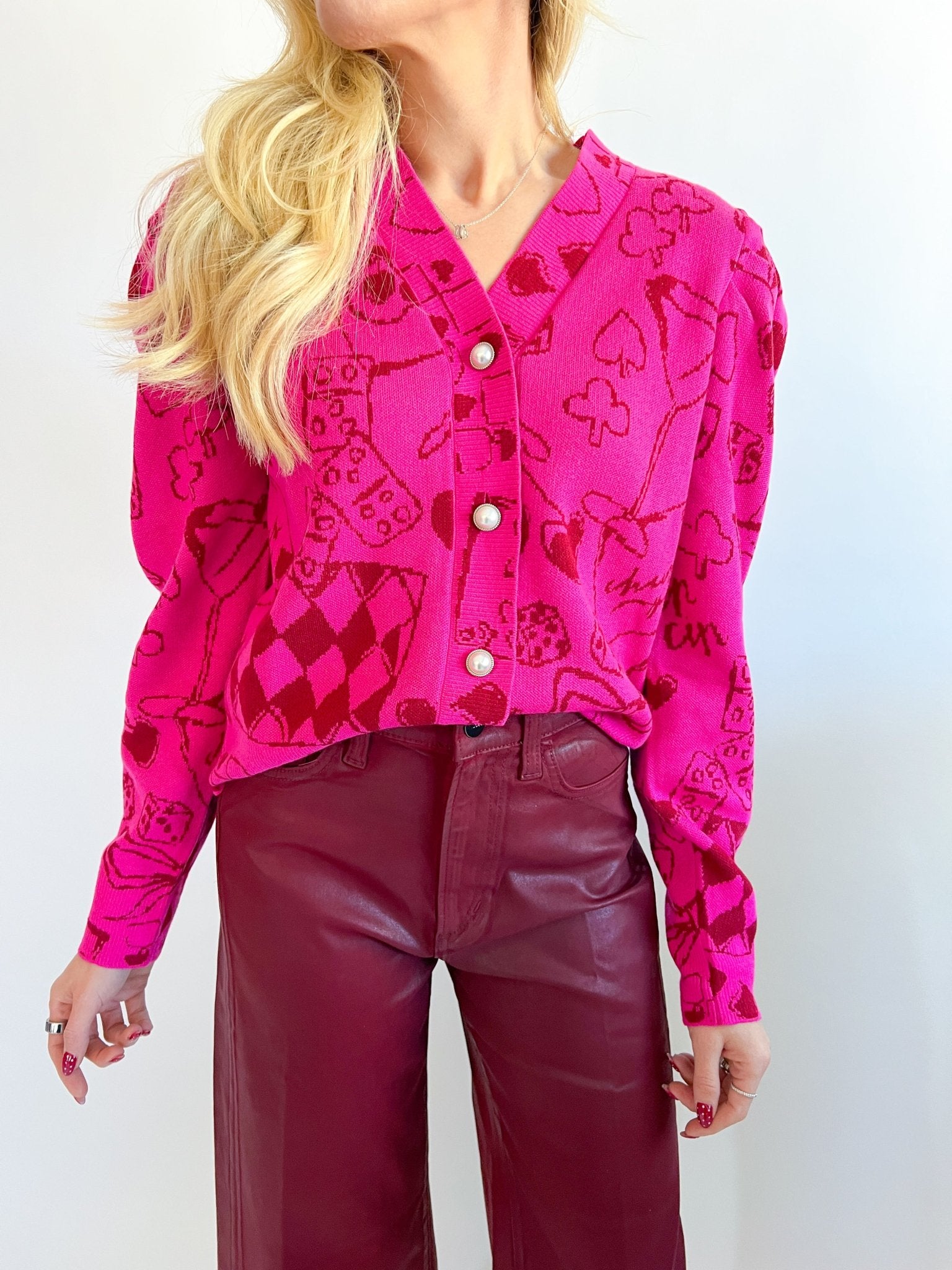 Jovie Game On Cardigan - Swoon Boutique New Orleans