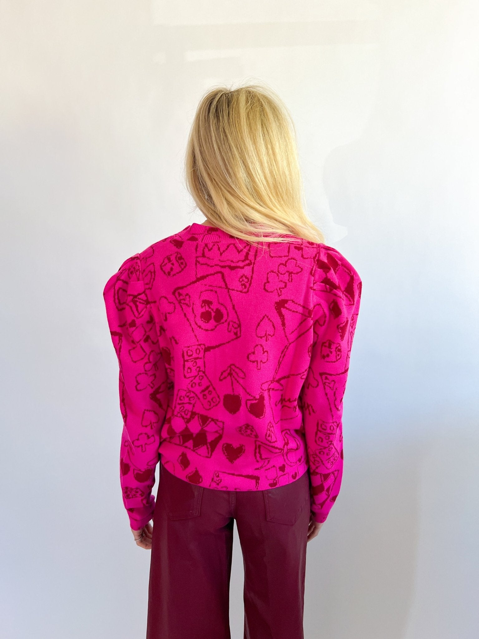 Jovie Game On Cardigan - Swoon Boutique New Orleans