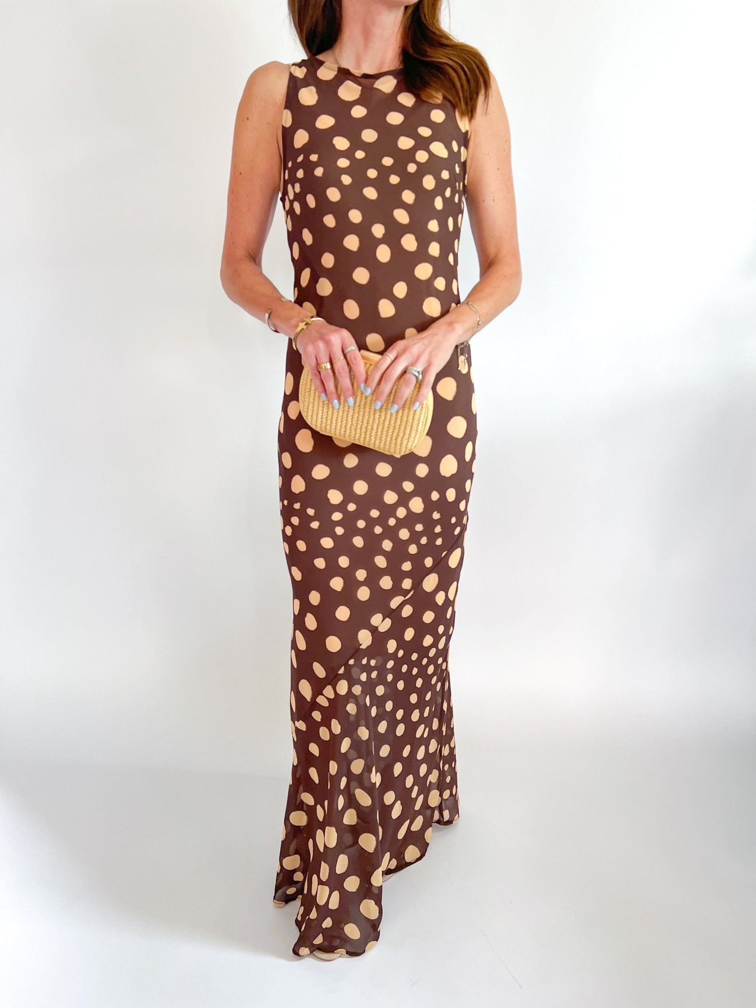 Kai Spots Maxi Dress - Swoon Boutique New Orleans