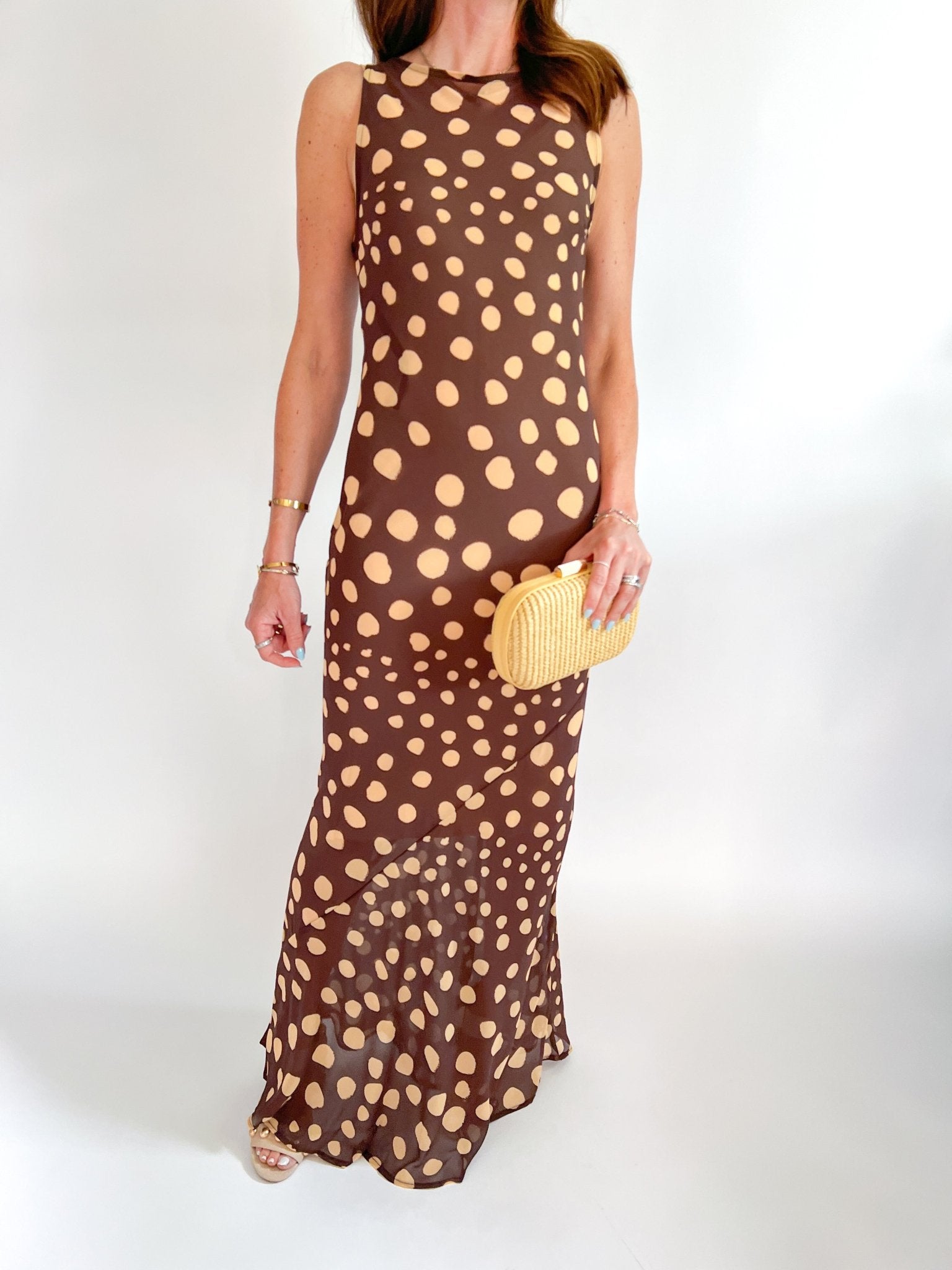 Kai Spots Maxi Dress - Swoon Boutique New Orleans