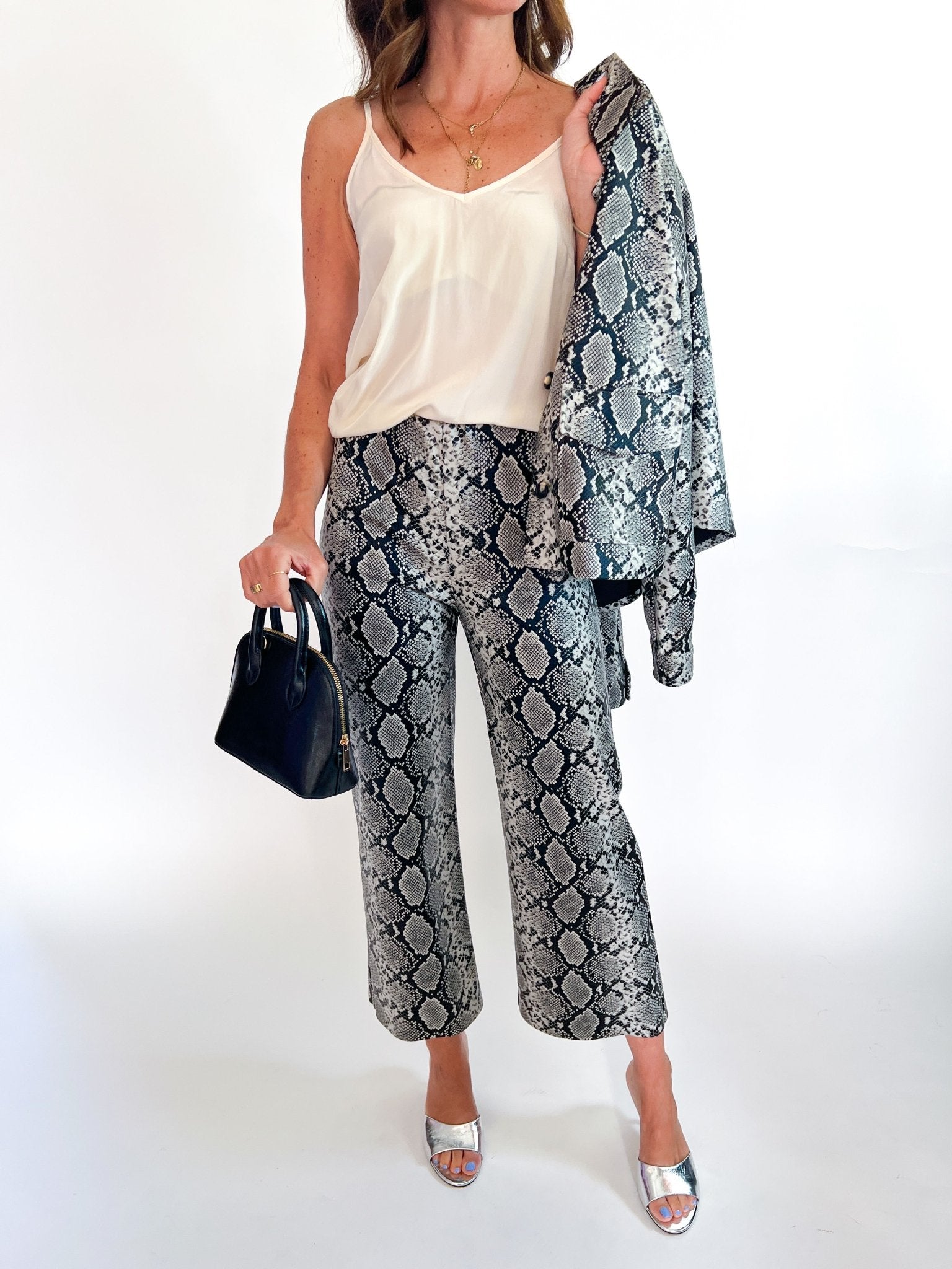 Kelly Cropped Pants - Swoon Boutique New Orleans
