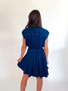 Knotted Denim Shirt Dress - Swoon Boutique New Orleans