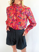 Kourtney Pleated Shorts - Swoon Boutique New Orleans