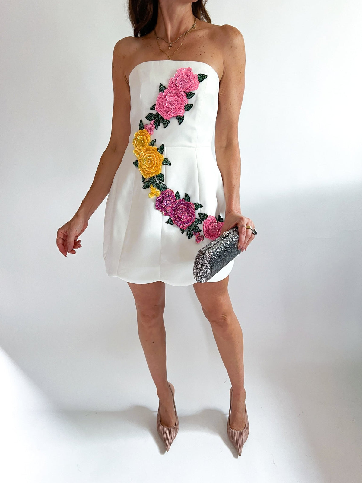Laurentia Tulip Mini Dress - Swoon Boutique New Orleans