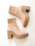 Lawrence Suede Platform Boot - Swoon Boutique New Orleans