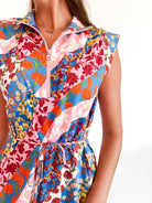 Leigh Multicolor Mini Dress - Swoon Boutique New Orleans