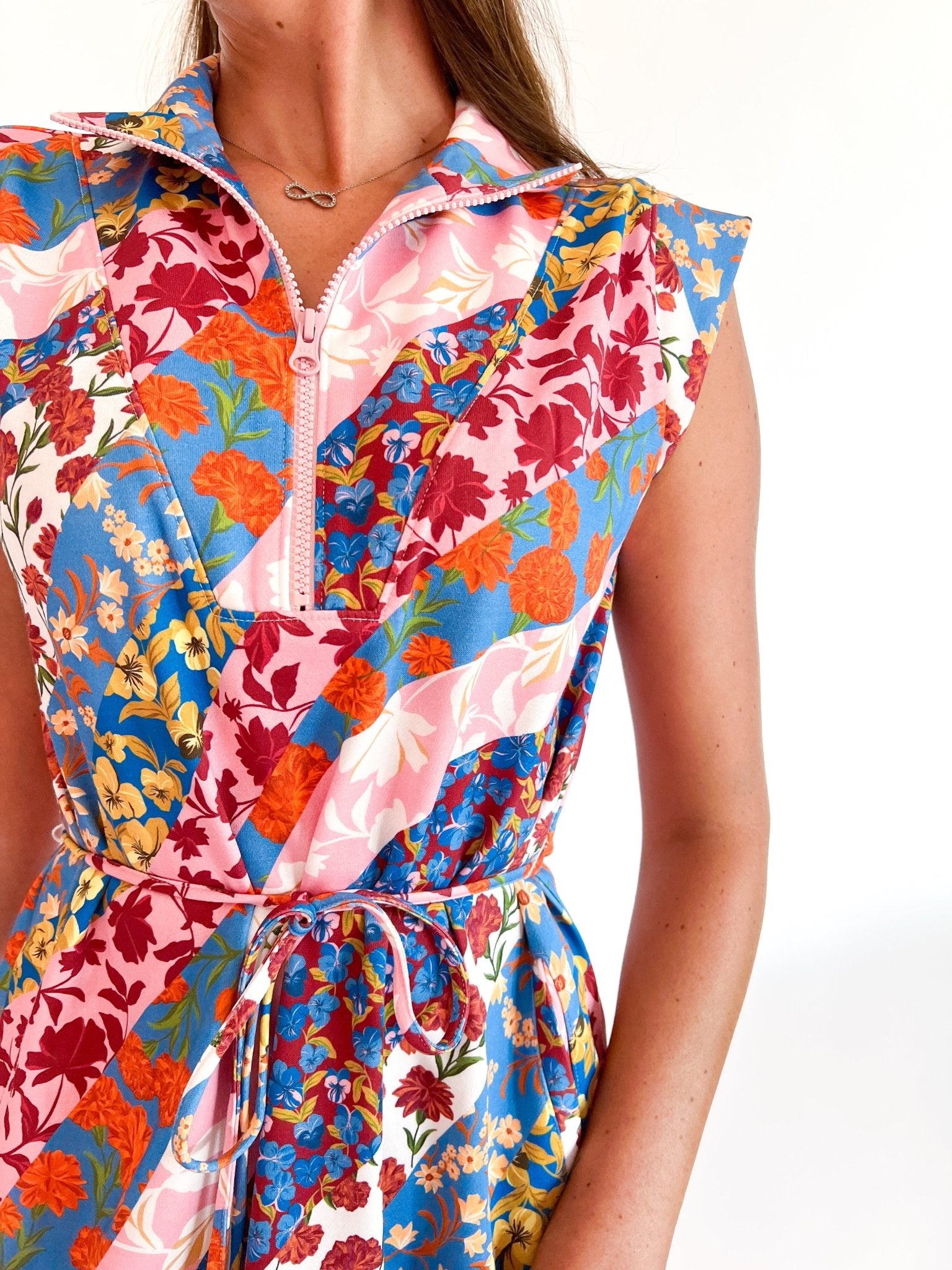 Leigh Multicolor Mini Dress - Swoon Boutique New Orleans