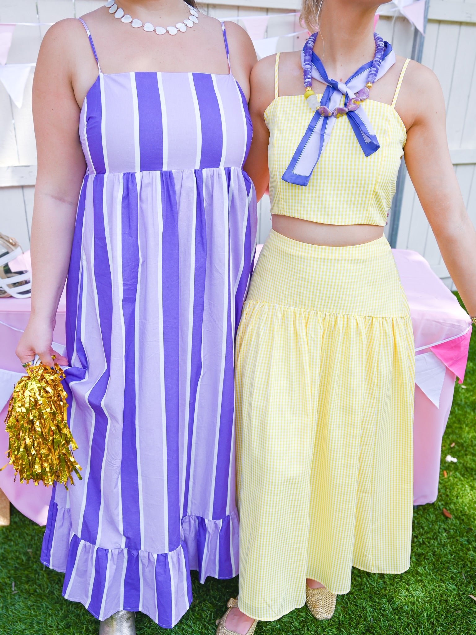 Lemon Top & Midi Skirt Set - Swoon Boutique New Orleans