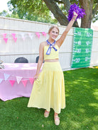 Lemon Top & Midi Skirt Set - Swoon Boutique New Orleans