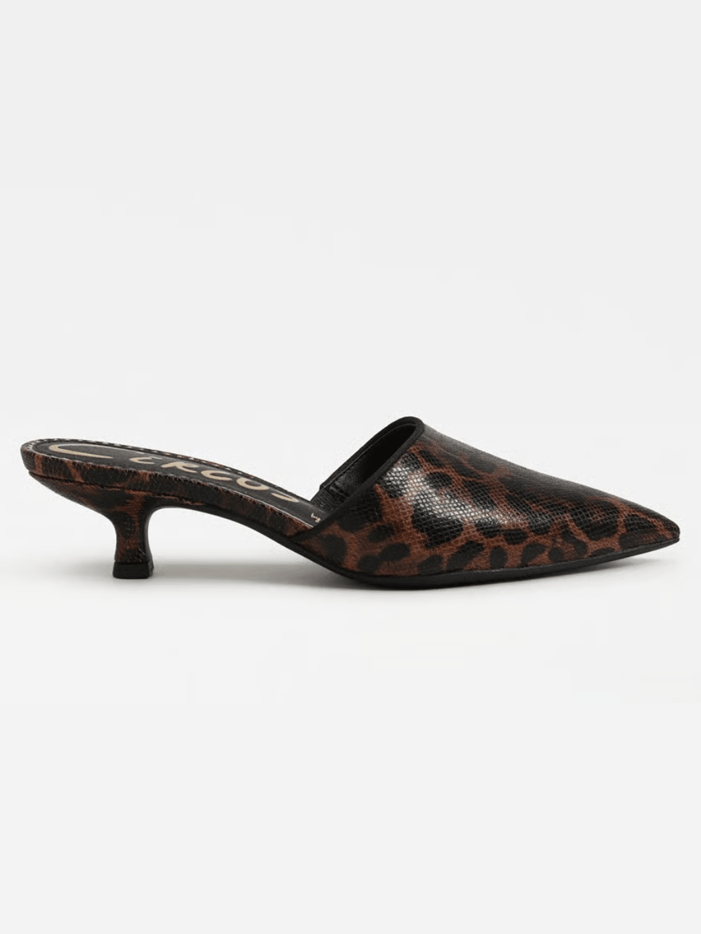 Leopard Gemma Kitten Heel Mule - Swoon Boutique New Orleans