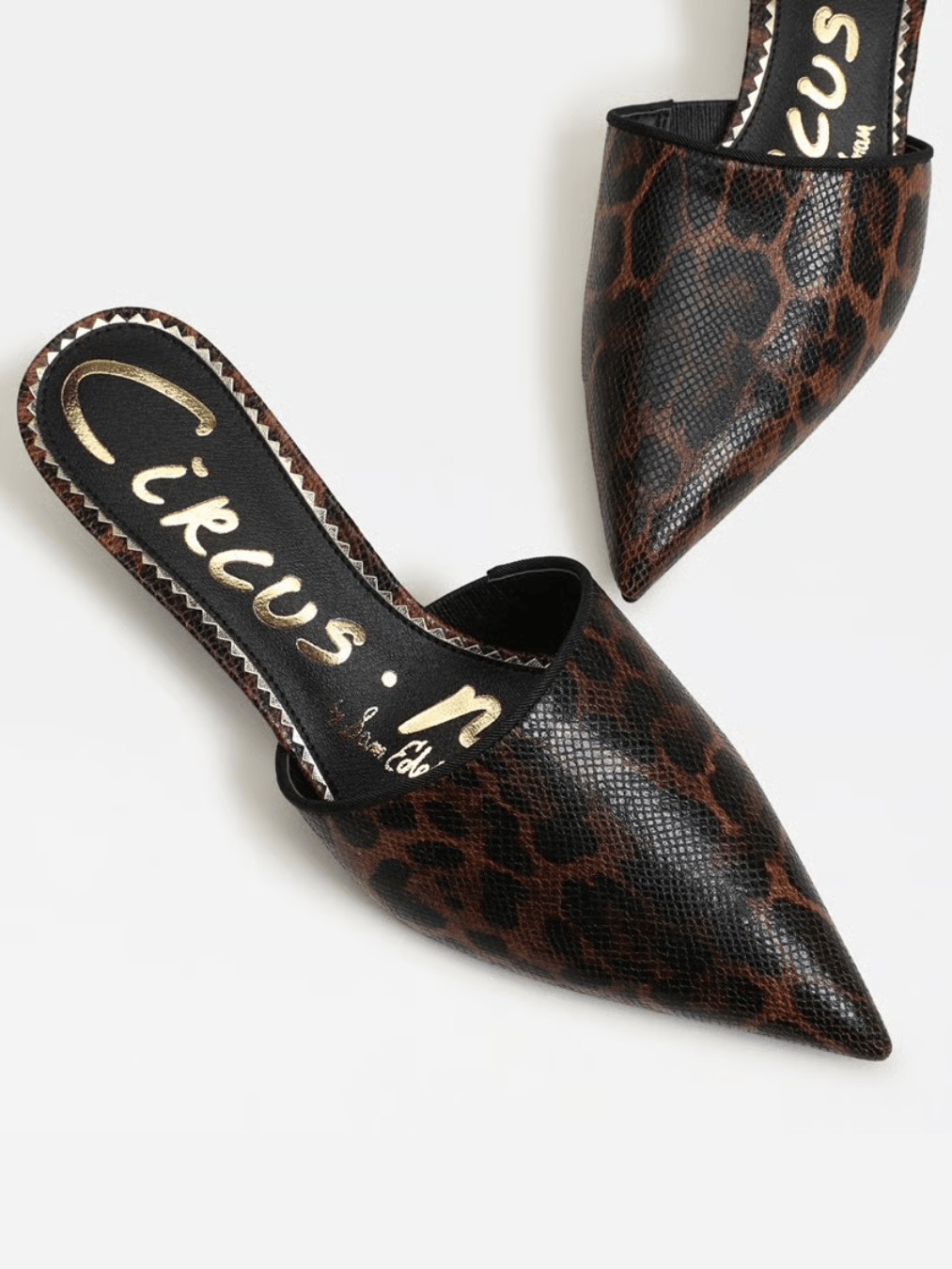 Leopard Gemma Kitten Heel Mule - Swoon Boutique New Orleans