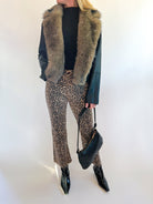 Lexi Long Sleeve Faux Fur Jacket - Swoon Boutique New Orleans
