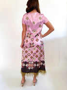Lilac Mosaic Maxi Dress - Swoon Boutique New Orleans
