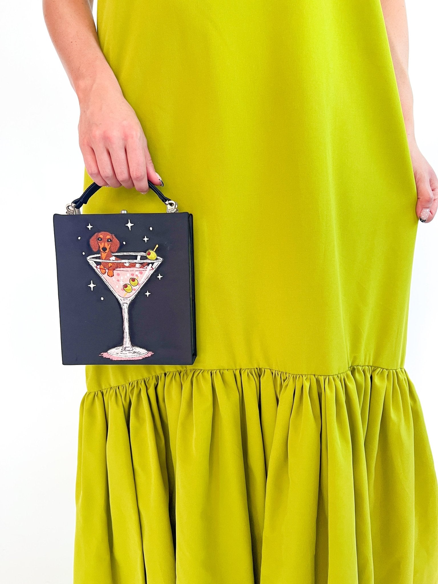 Lime Grove One-Shoulder Maxi Dress - Swoon Boutique New Orleans