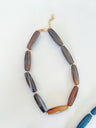 Long Tube Gemstone Necklace - Swoon Boutique New Orleans