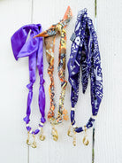 LSU Scarf Necklace - Swoon Boutique New Orleans