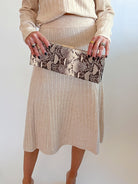 Lucien Knit Pull On Maxi Skirt - Swoon Boutique New Orleans