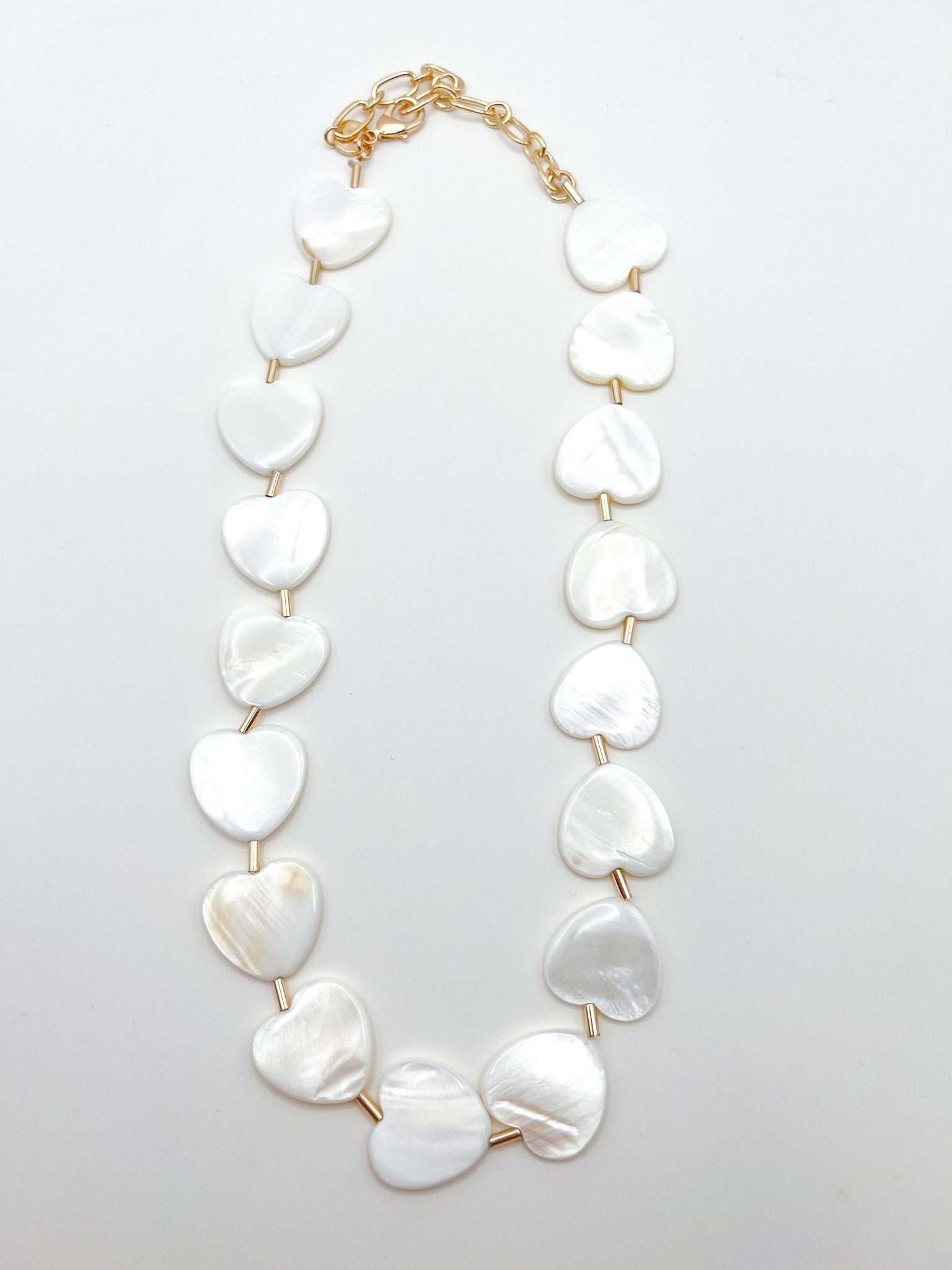 M-O-P Heart Necklace - Swoon Boutique New Orleans