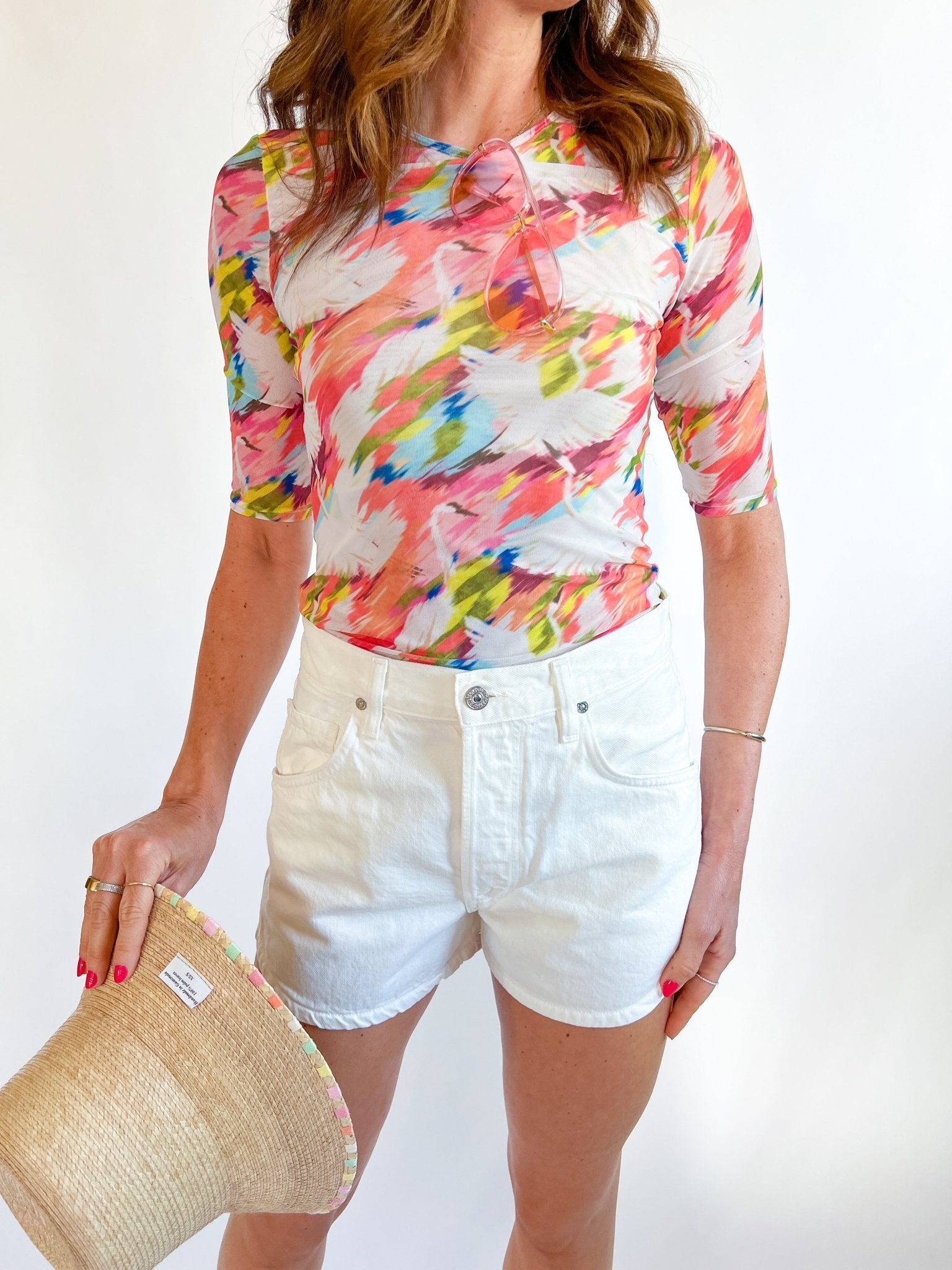 Macadamia Abita Denim Short - Swoon Boutique New Orleans