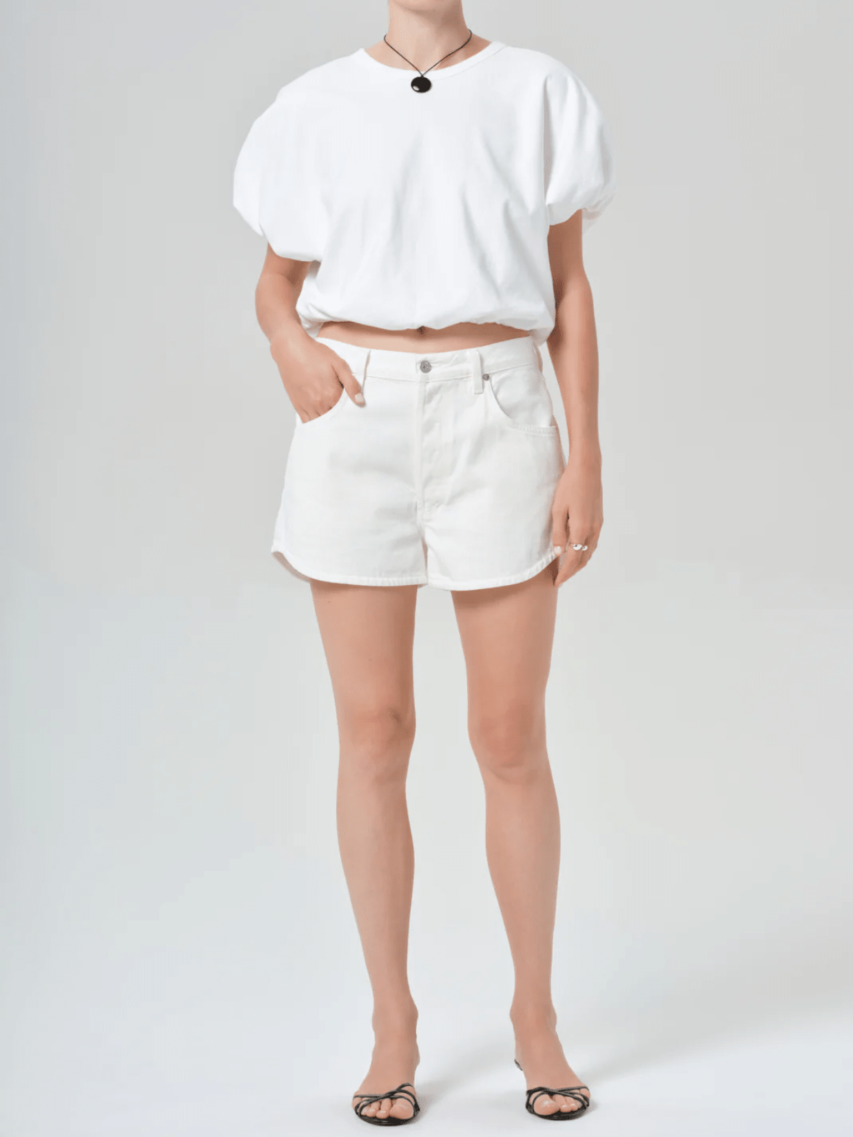 Macadamia Abita Denim Short - Swoon Boutique New Orleans