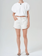 Macadamia Abita Denim Short - Swoon Boutique New Orleans