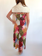 Maple Patchwork Print Midi Dress - Swoon Boutique New Orleans