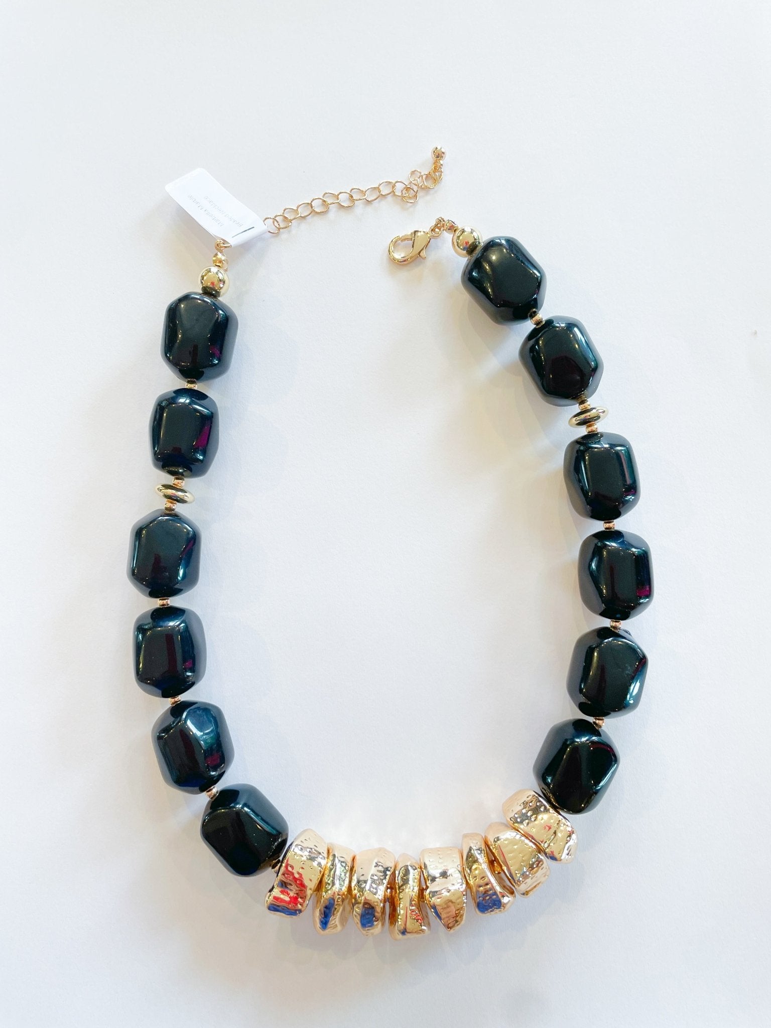 Marbella Marble Beaded Necklace - Swoon Boutique New Orleans