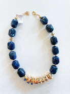 Marbella Marble Beaded Necklace - Swoon Boutique New Orleans