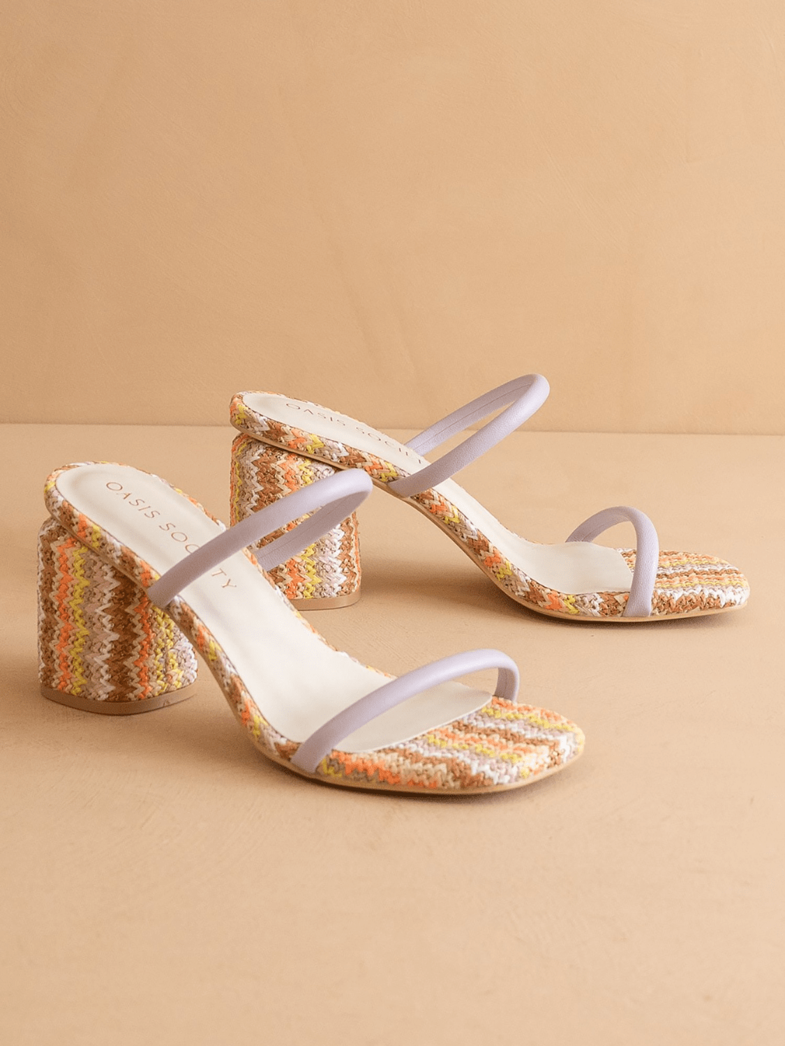 Margaret Rattan Heel - Swoon Boutique New Orleans