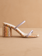 Margaret Rattan Heel - Swoon Boutique New Orleans