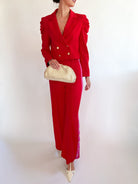 Margo Red Blazer - Swoon Boutique New Orleans