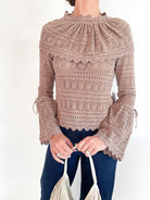 Mari Pointelle Top - Swoon Boutique New Orleans