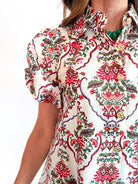 Mary Puff Sleeve Mini Dress - Swoon Boutique New Orleans