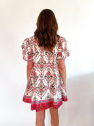 Mary Puff Sleeve Mini Dress - Swoon Boutique New Orleans