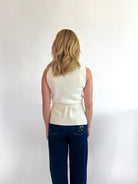 Maxime Knit Sleeveless Wrap Top - Swoon Boutique New Orleans
