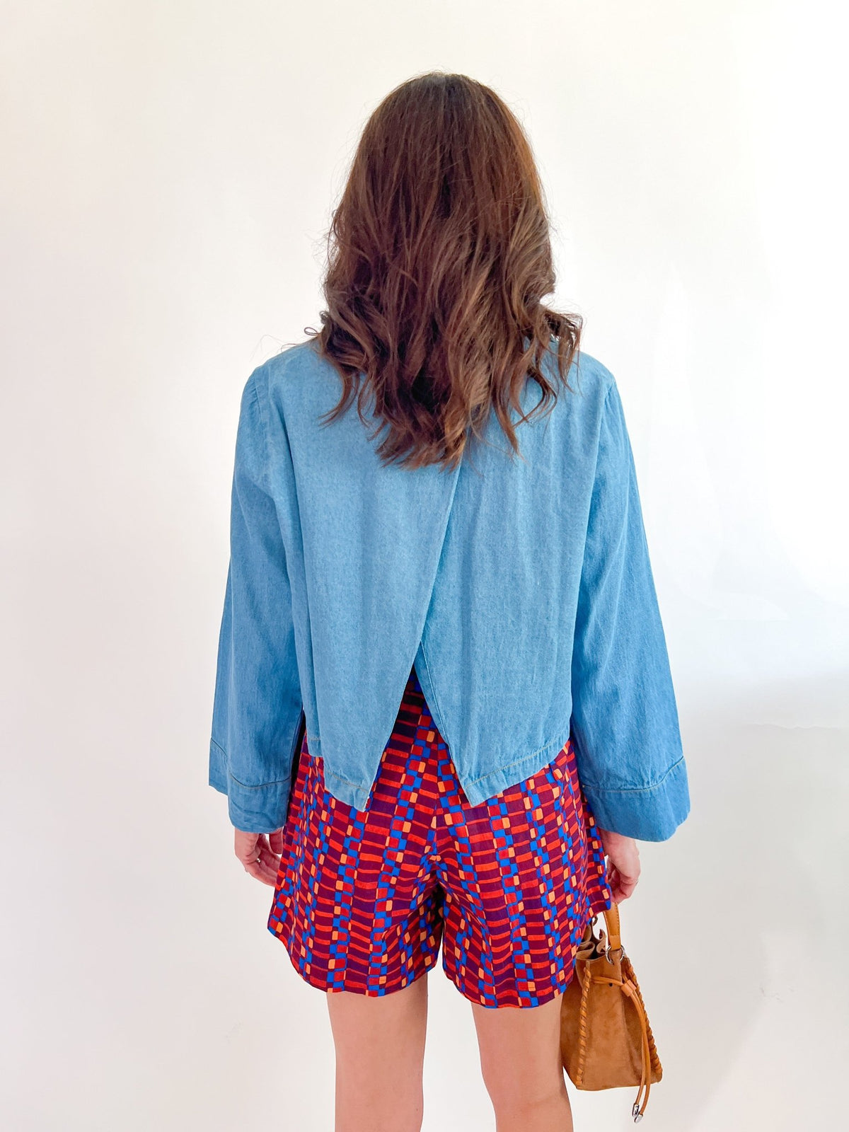Megs Denim Top - Swoon Boutique New Orleans
