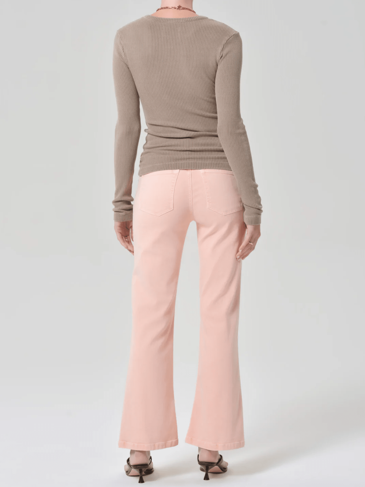 Melon Goldie Kick Flare - Swoon Boutique New Orleans