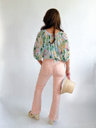 Melon Goldie Kick Flare - Swoon Boutique New Orleans