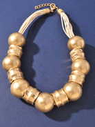 Metal Bead Statement Necklace - Swoon Boutique New Orleans