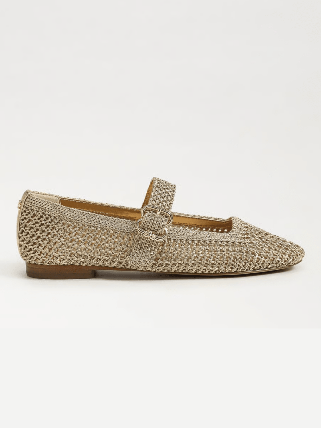 Michaela Knit Gold Flat - Swoon Boutique New Orleans