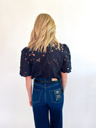 Midnight Garden Lace Top - Swoon Boutique New Orleans