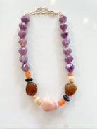 Mixed Bead Statement Necklace - Swoon Boutique New Orleans
