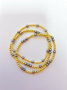 Mixed Metal Triple Bracelet - Swoon Boutique New Orleans