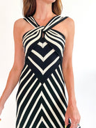 Monaco Twist Maxi Dress - Swoon Boutique New Orleans