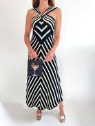 Monaco Twist Maxi Dress - Swoon Boutique New Orleans