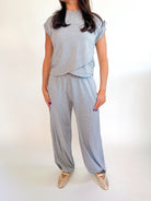 Monica Everyday Cuff Sleeve Tee - Swoon Boutique New Orleans