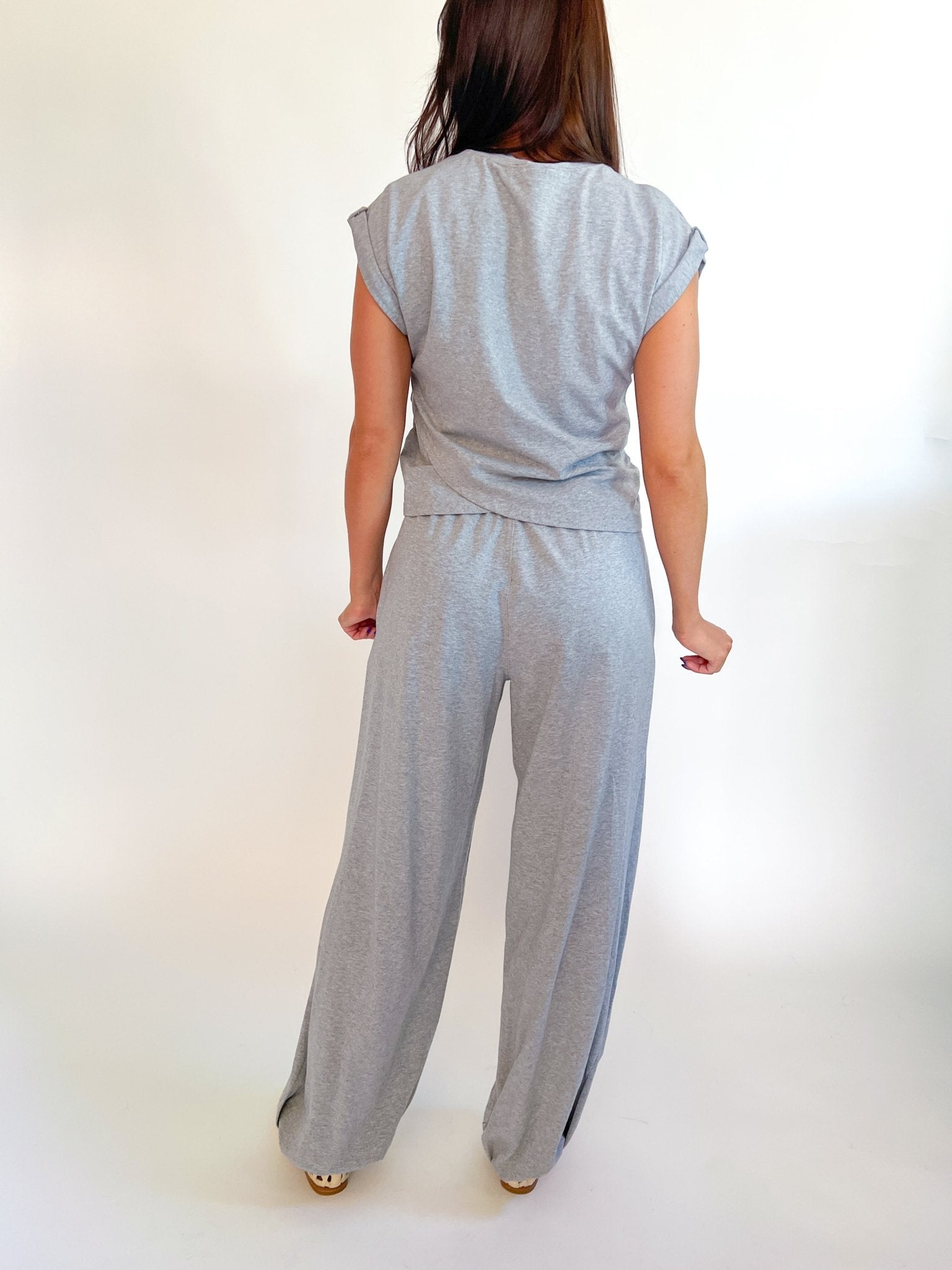 Monica Everyday Wide Leg Jogger - Swoon Boutique New Orleans